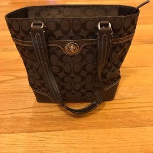 Coach tote purse